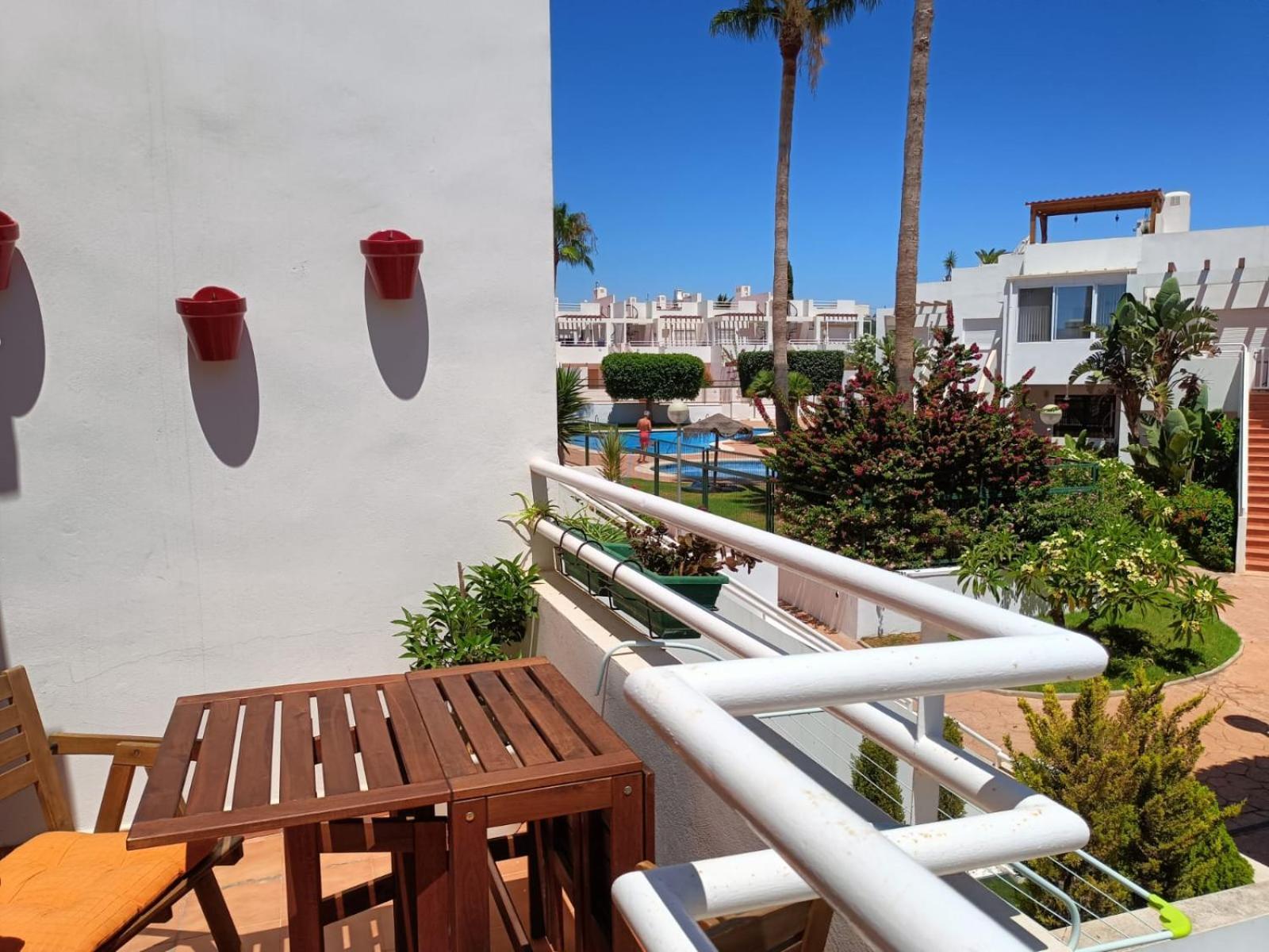 Precioso Apartamento Con Piscina Y Garage Паломарес Экстерьер фото